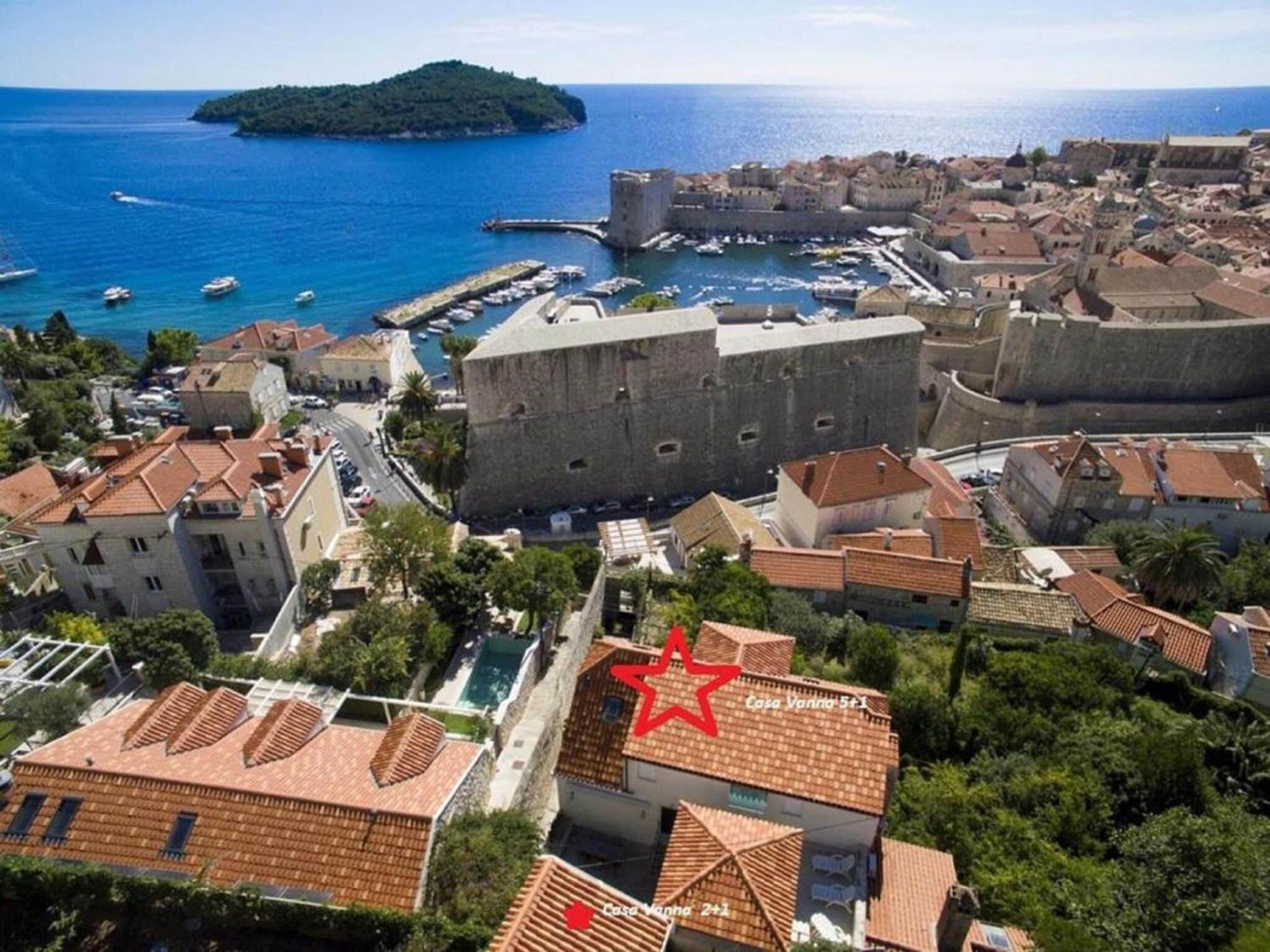 Apartments Casa Vanna - One-Bedroom Apartment With Terrace And Sea View Dubrovnik Exteriör bild